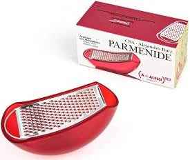 alessi Parmenide Parmesanreibe Product Red AARU01 RED