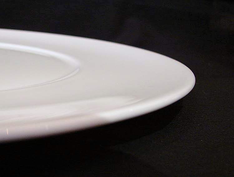Dibbern Bone China ovale Platte 39 cm Fine Dining Bild 2