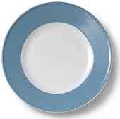 Dibbern Solid Color Teller flach 21 cm Fahne VINTAGE BLUE 20 021 000 27