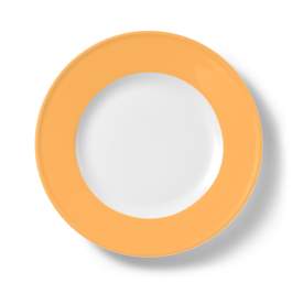 Dibbern Solid Color Teller flach 21 cm fahne mandarine 20 021 000 61