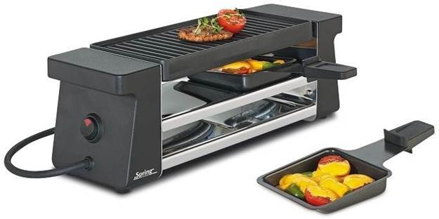 Spring Raclette 2 Compact schwarz 30 3700 70 01