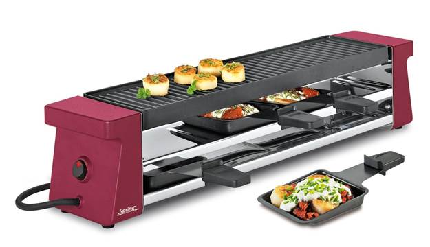 Raclette 4 Compact rot
