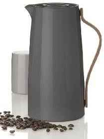 stelton Emma Isolierkanne Kaffee 1,2 ltr. grau