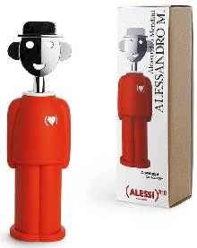 alessi Alessandro M Korkenzieher Product Red AM 23 R
