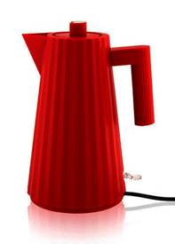 alessi Plisse elektrischer Wasserkocher rot MDL06 R