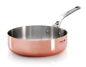 Sauteuse zylindrisch Kupfer Induktion Prima Matera 24 cm