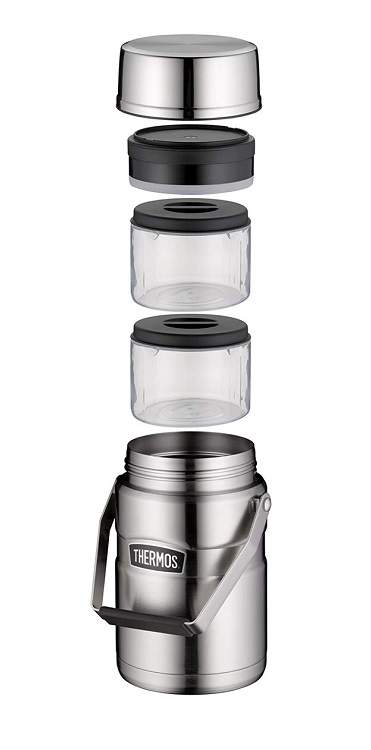 alfi Thermos Speisegefäß Stainless King Edelstahl matt 1,2l Bild 2