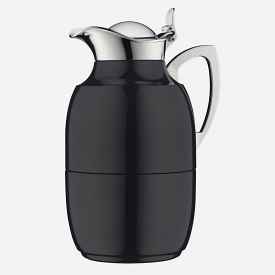Isolierkanne Juwel jet black poliert 1,0 ltr