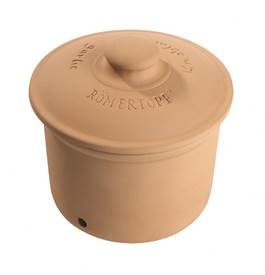 Vorratstopf Knoblauch terracotta