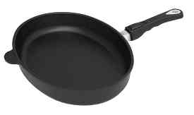 Fischpfanne Induktion abnehmbarer Stiel 39 cm