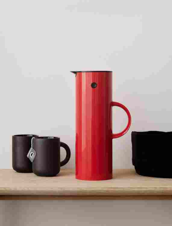 stelton Isolierkanne EM77 rot Bild 2