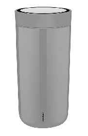 stelton To Go Click Isobecher 0,34 l - steel granitgrau