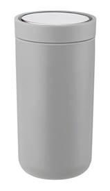 stelton Isolierbecher To Go Click hellgrau matt 0,34 ltr
