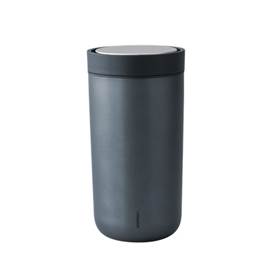 stelton Isolierbecher To Go Click 0,2 ltr blau metallic