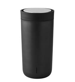 stelton Isolierbecher To Go Click 0,34 ltr schwarz metallic