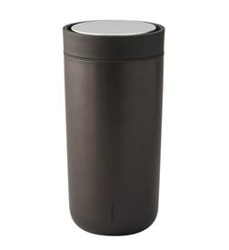 stelton Isolierbecher To Go Click 0,34 ltr braun metallic