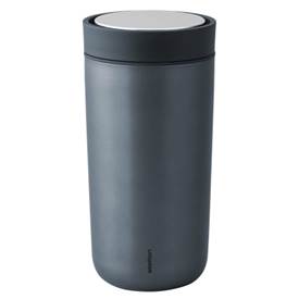 stelton Isolierbecher To Go Click 0,34 ltr blau metallic