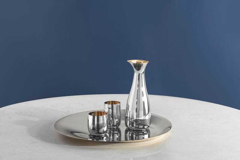 stelton Foster Karaffe mit Verschluß 1 ltr - stahl-golden Bild 2