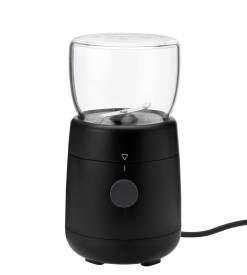 rigtig Foodie elektrische Kaffeemühle schwarz