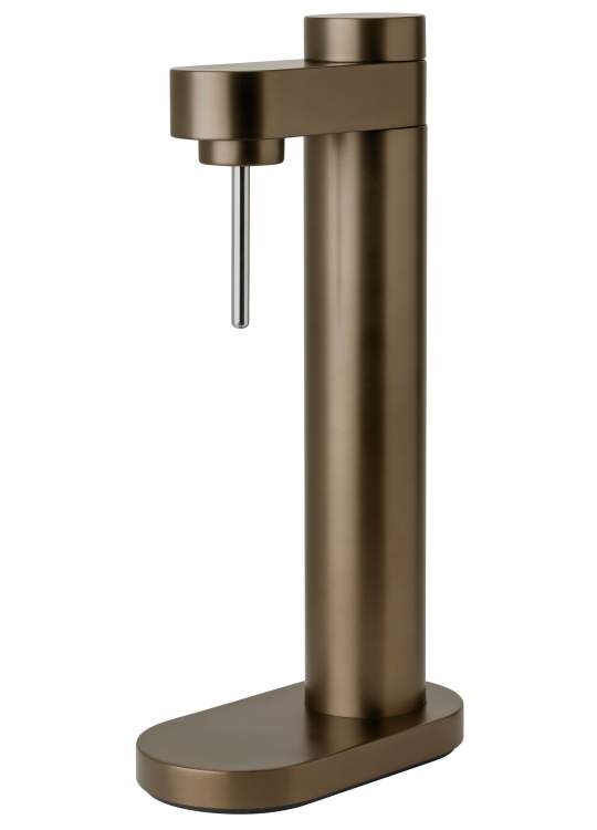 stelton Brus Wassersprudler dark brown metallic Bild 2