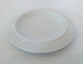 alessi BAVERO Frühstücksteller weiss TAC1-5