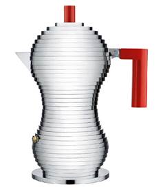 alessi Espressobereiter Pulcina rot MDL02/3 R