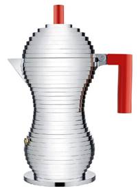 alessi Espressobereiter Pulcina rot MDL02/6 R