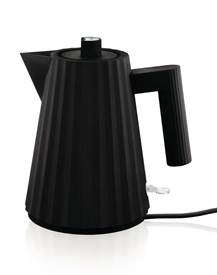 Plisse elektrischer Wasserkocher schwarz klein MDL06/1 B