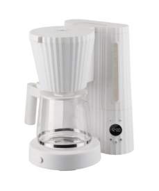 alessi Plisse Filterkaffeemaschine weiss MDL14 W